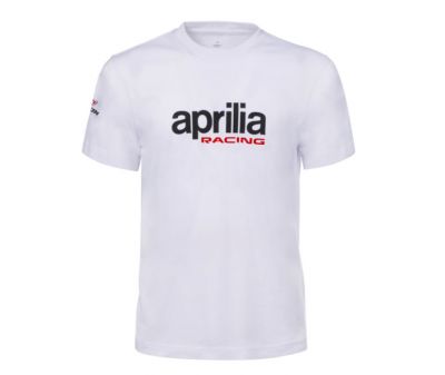T-SHIRT APRILIA "RACING TRAVEL COLLECTION" BASIC BIANCA APRILIA