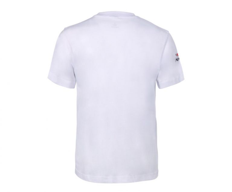 APRILIA "RACING TRAVEL COLLECTION" BASIC WHITE T-SHIRT