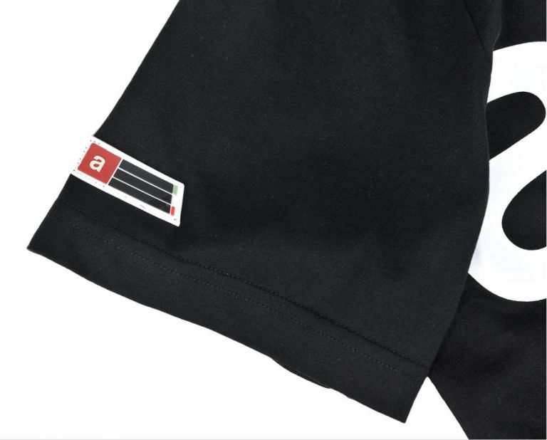 T-SHIRT APRILIA "WIDE" - NERO