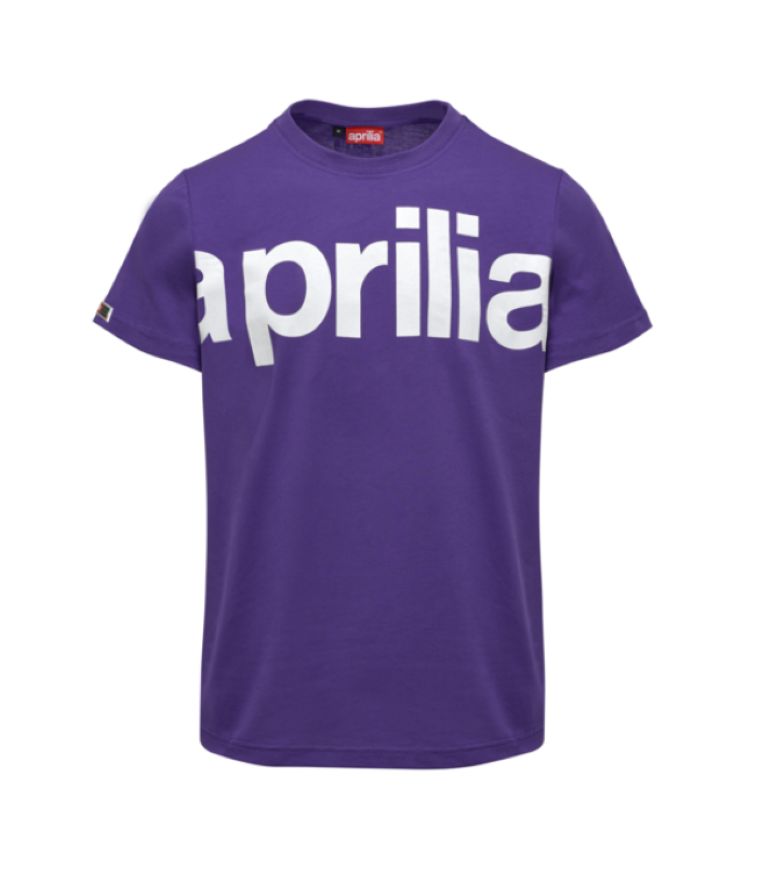 APRILIA WIDE T-SHIRT - PURPLE