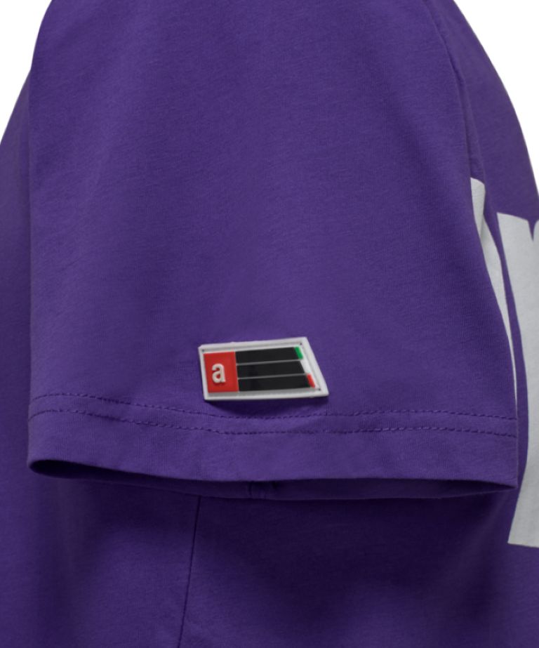 APRILIA WIDE T-SHIRT - PURPLE