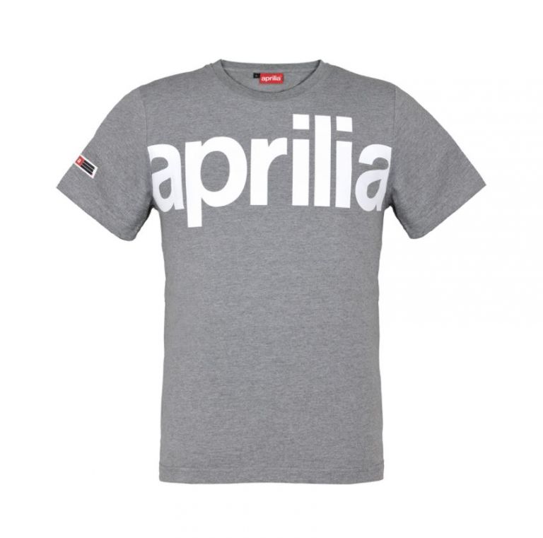 APRILIA WIDE T-SHIRT - BLACK