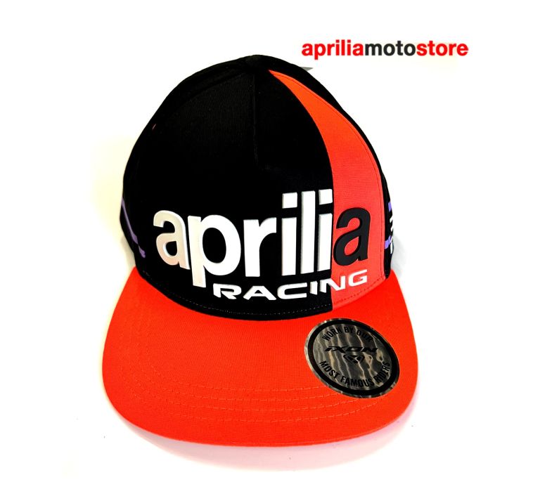 CAPPELLINO CON VISIERA PIATTA - APRILIA RACING TEAM 2023