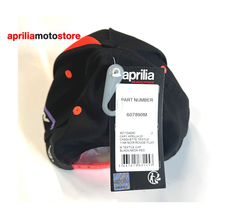 CAPPELLINO CON VISIERA PIATTA - APRILIA RACING TEAM 2023