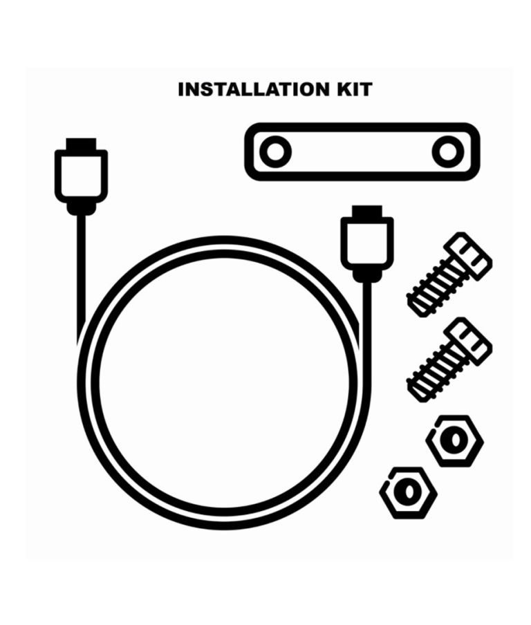 INSTALLATION KIT FOR LED FOG LIGHTS