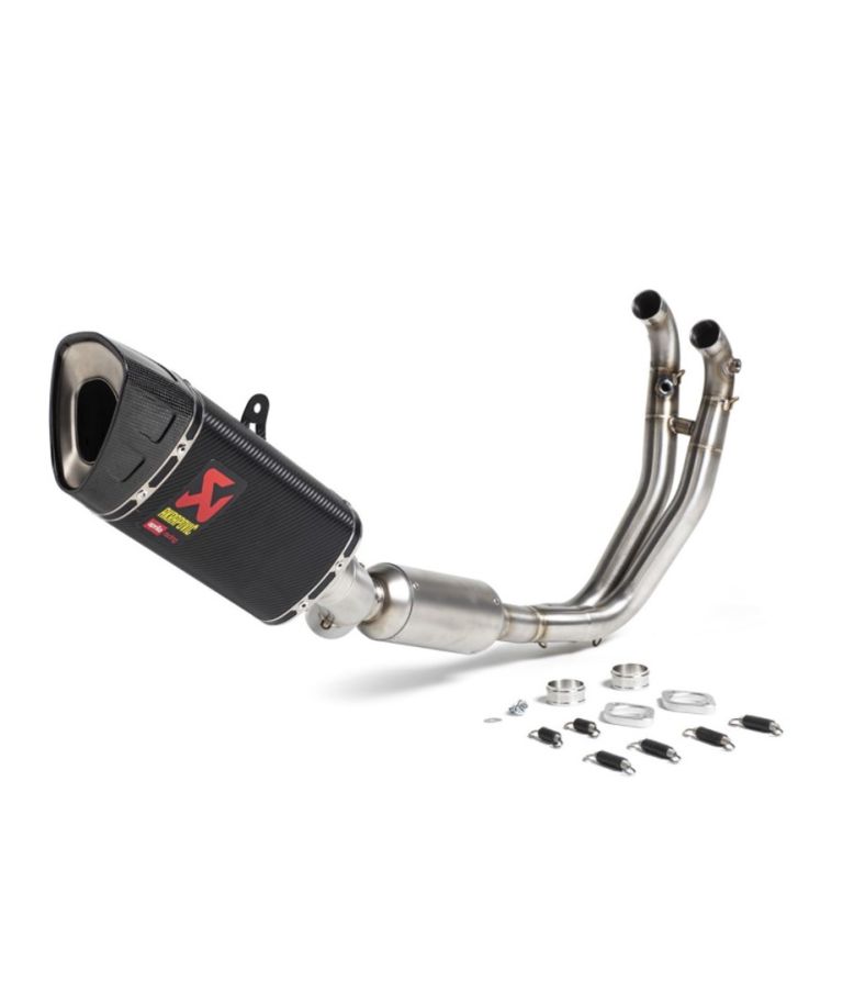 AKRAPOVIČ BY APRILIA COMPLETE EXHAUST - FOR RACE USE ONLY - + ACTIVATION QUICK SHIFT FOR REVERSE GEAR