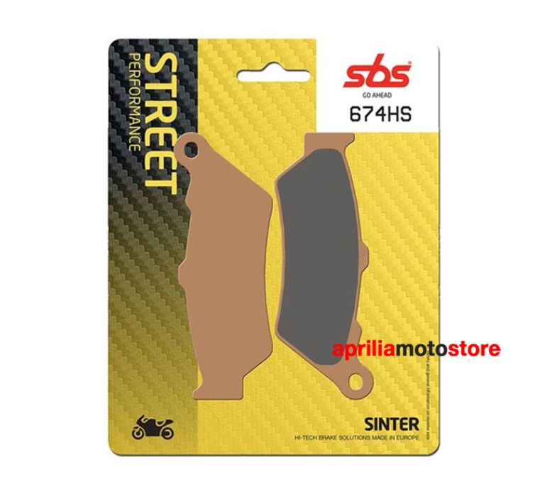 SINTERED FRONT BRAKE PADS SBS