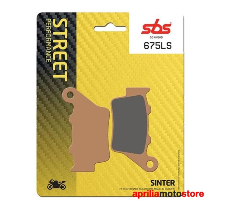 SINTERED REAR BRAKE PADS SBS 675LS