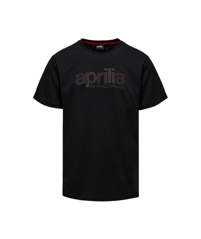 T-SHIRT - APRILIA RACING LIFESTYLE - NERO