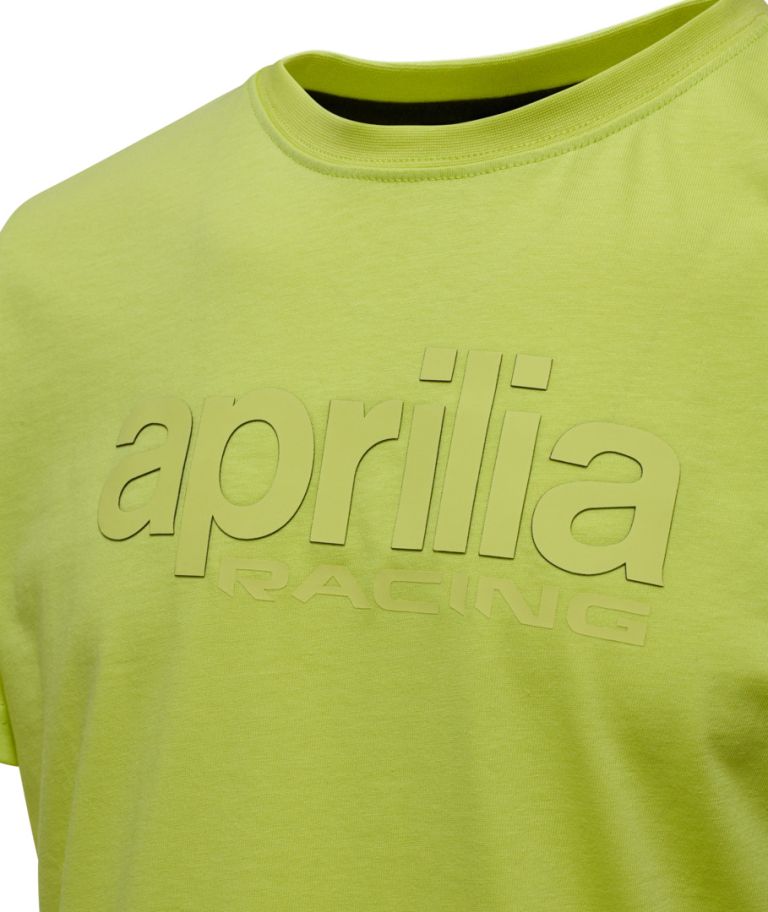 T-SHIRT - APRILIA RACING LIFESTYLE - GIALLO