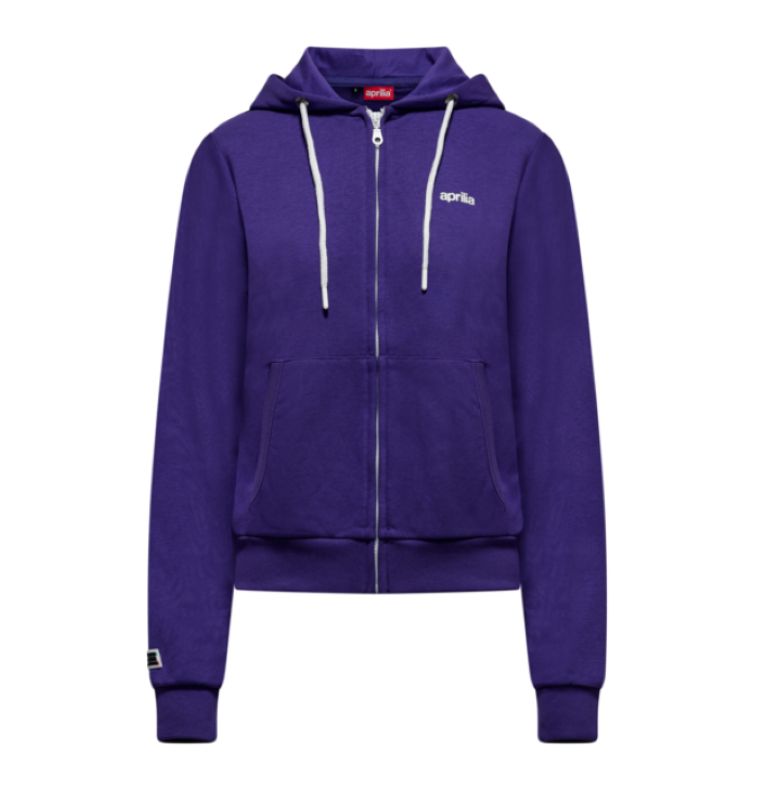 APRILIA HOODIE - WOMAN - PURPLE