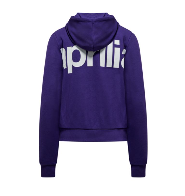 APRILIA HOODIE - WOMAN - PURPLE