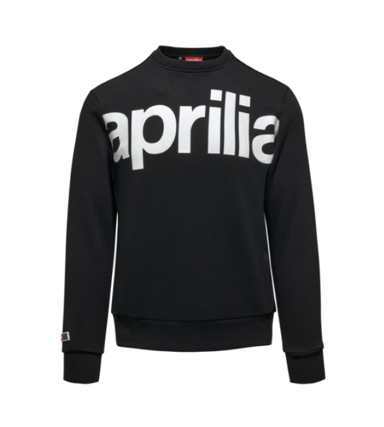 APRILIA CREWNECK - BLACK