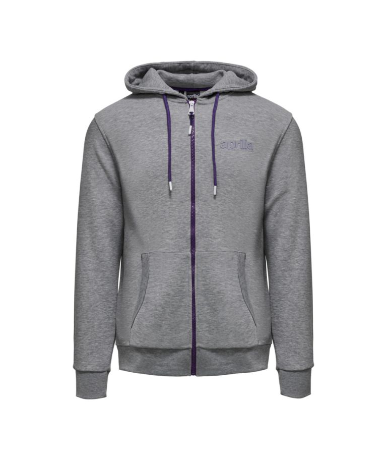 HOODIE - APRILIA RACING LIFESTYLE - GREY