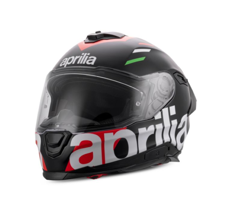 FULL FACE HELMET - APRILIA OVERTAKE -BLACK