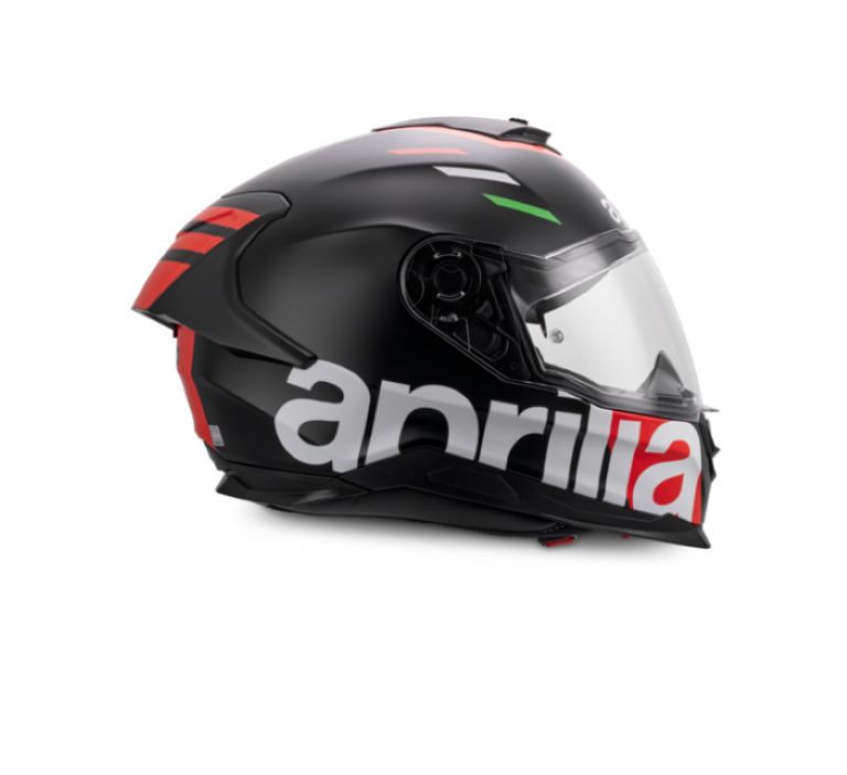 FULL FACE HELMET - APRILIA OVERTAKE -BLACK